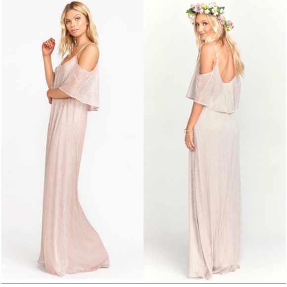 Show Me Your MuMu Dresses & Skirts - Show Me Your MuMu Caitlin Ruffle Maxi Dress